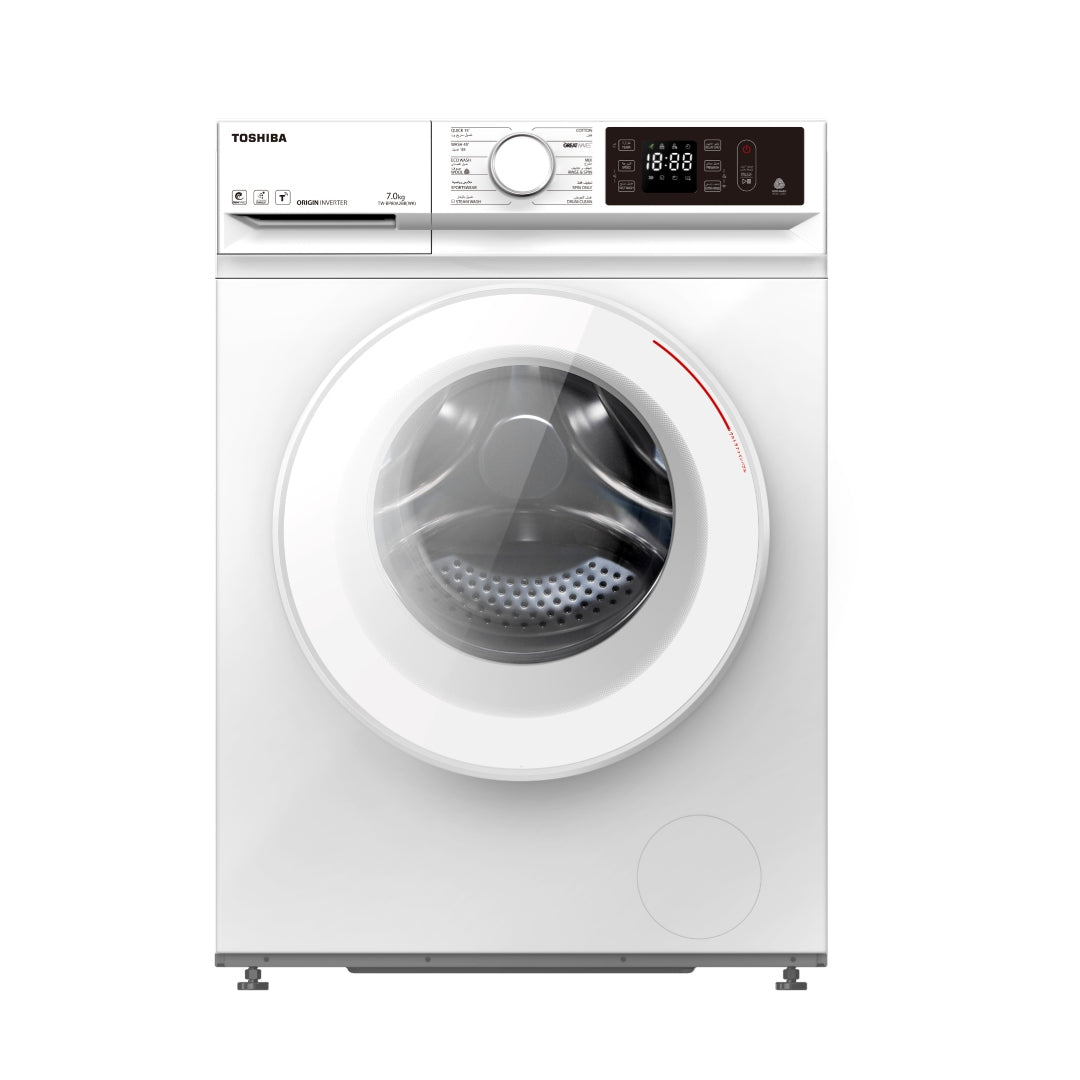 Toshiba Front Load Washer 7KG 1200 RPM Inverter Smart Control