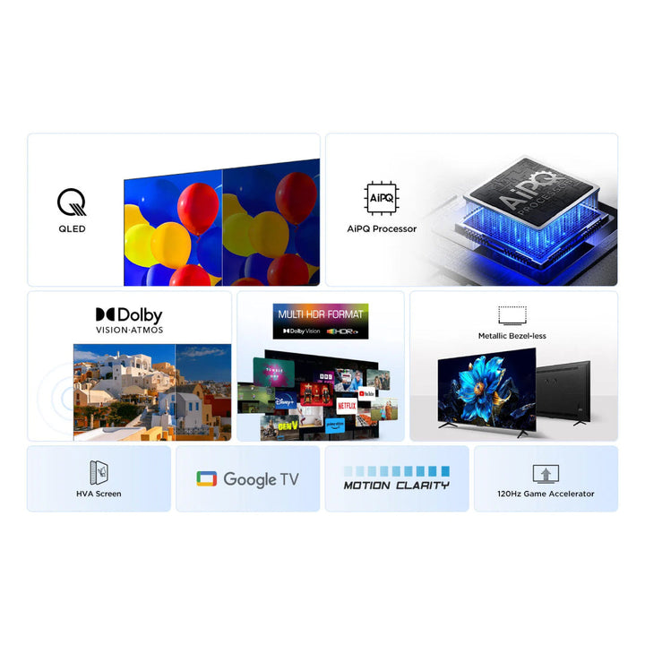TCL 55 Inch QLED 4K Google TV Dolby Vision – P7K – Abdul Latif