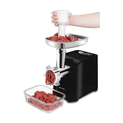 Sharp Meat Mincer DC Motor 500W Black