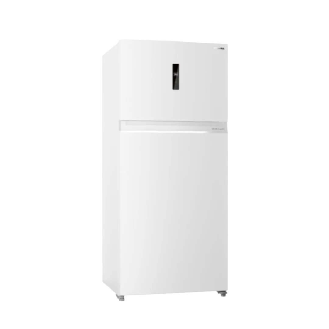 TOSHIBA 2016年製 ホワイト Toshiba Top Mount Refrigerator 2 Door Touch Panel 19.6 CFT (554L