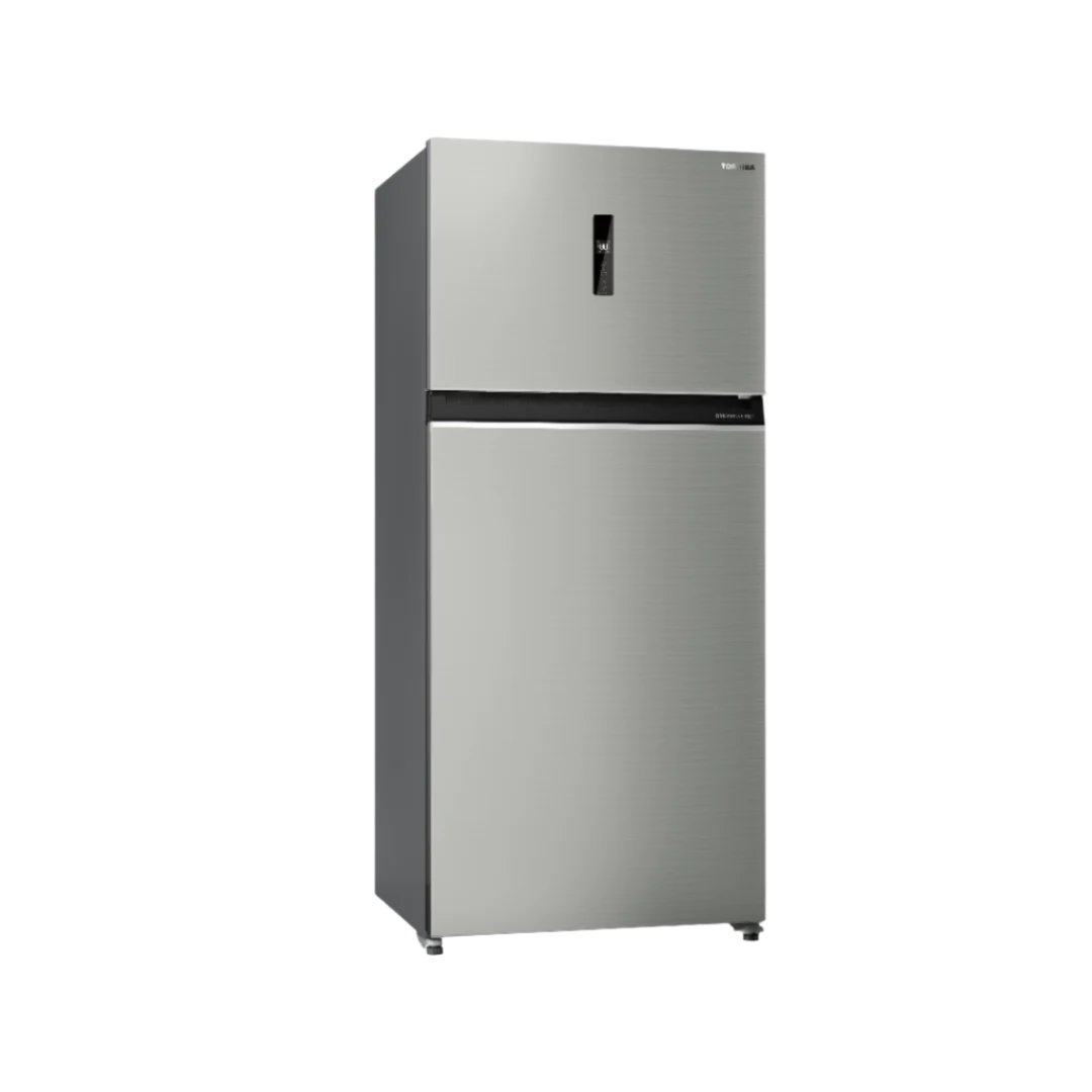 Toshiba Top Mount Refrigerator 2 Door Touch Panel 19.6 CFT (554L