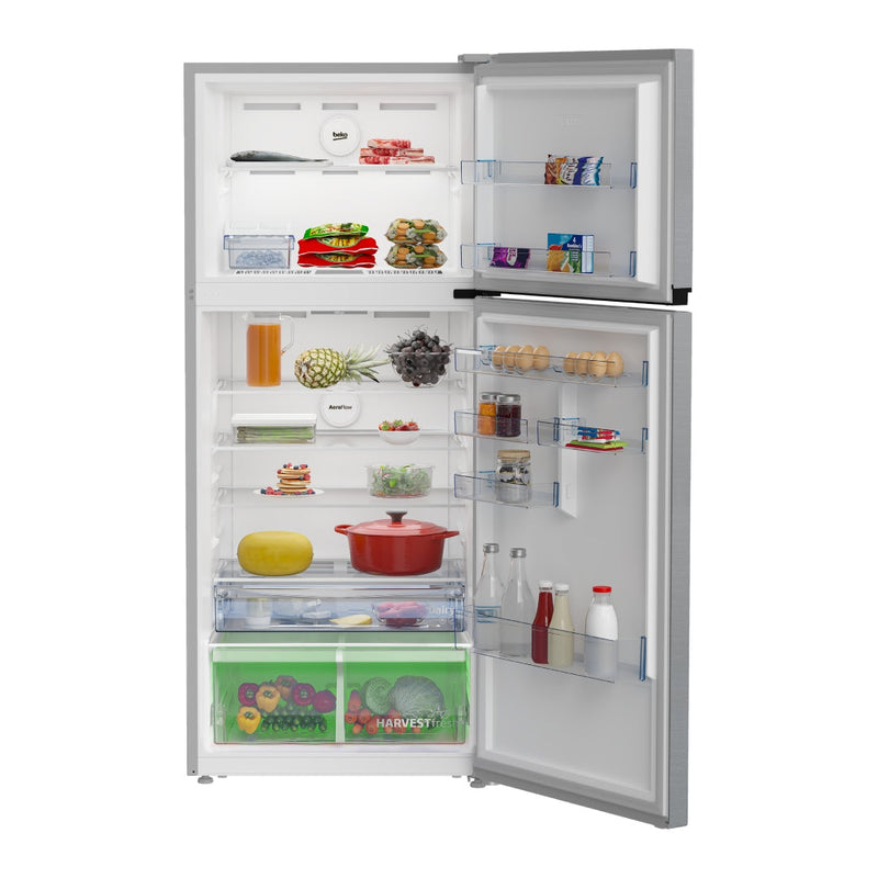 Beko Top Mount Refrigerator 2 Door 557L  20 Cu ft Inverter inox
