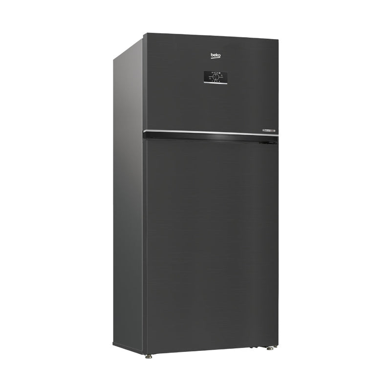 Beko Top Mount Refrigerator 2 Door 630L  22.3 Cu ft Inverter Dark inox