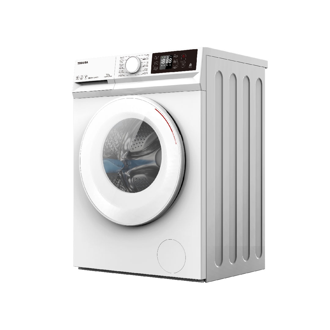 Toshiba Front Load Washer 7KG 1200 RPM Inverter Smart Control
