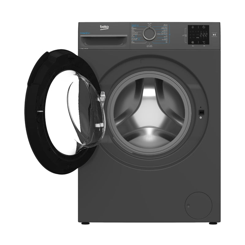 Beko Front Load Washer 9Kg 14 Program Black