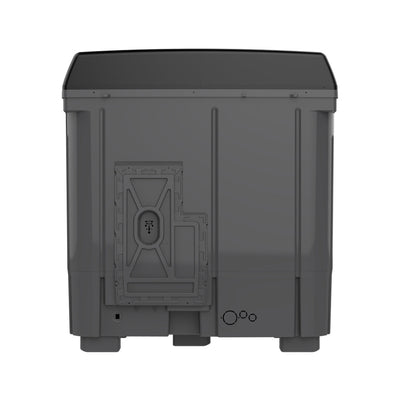 White Westinghouse  Twin Tub Washing Machine 26 Kg Mega Power Button Knobs Black/Grey