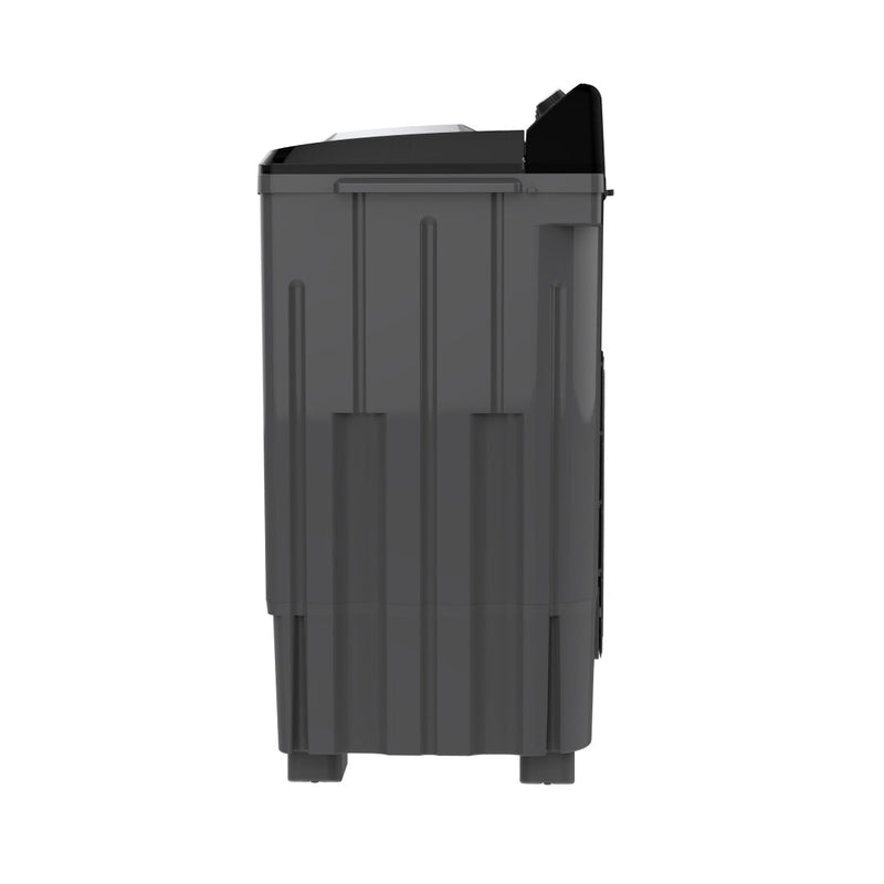 White Westinghouse  Twin Tub Washing Machine 26 Kg Mega Power Button Knobs Black/Grey