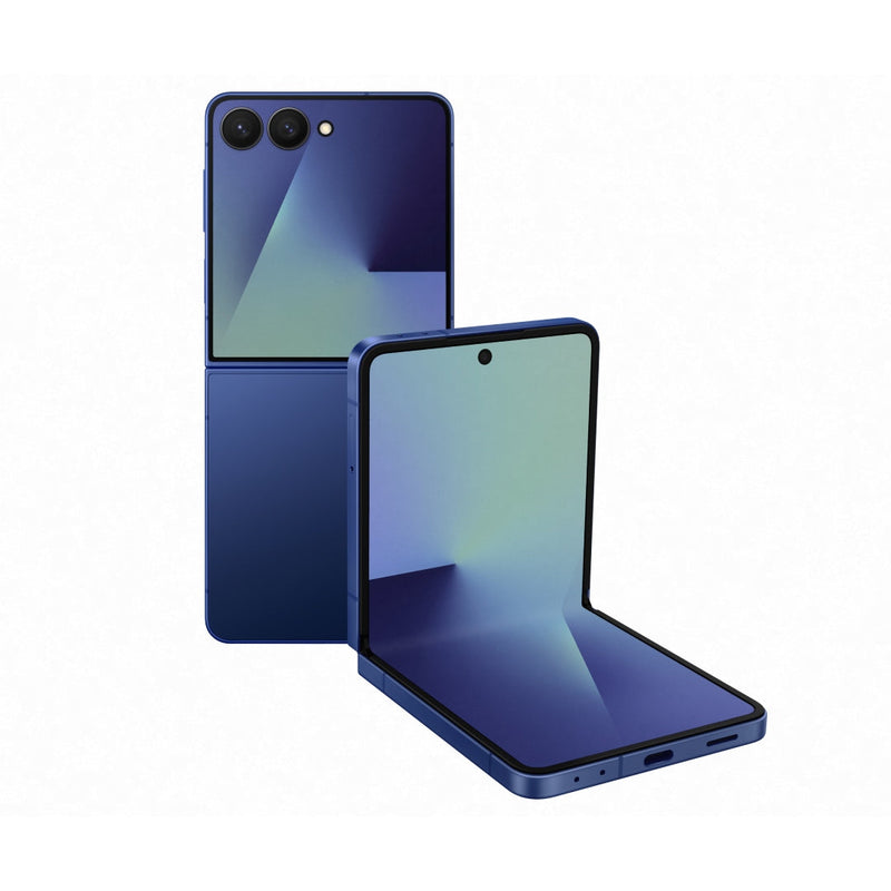 sm-f766 zflip7 tabletopl30back blue shadow