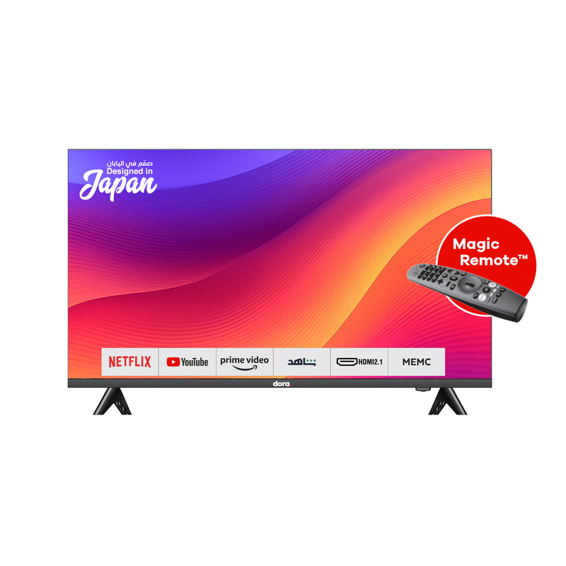 Dora 50 Inch 4K HDR Smart TV with LG WebOS System