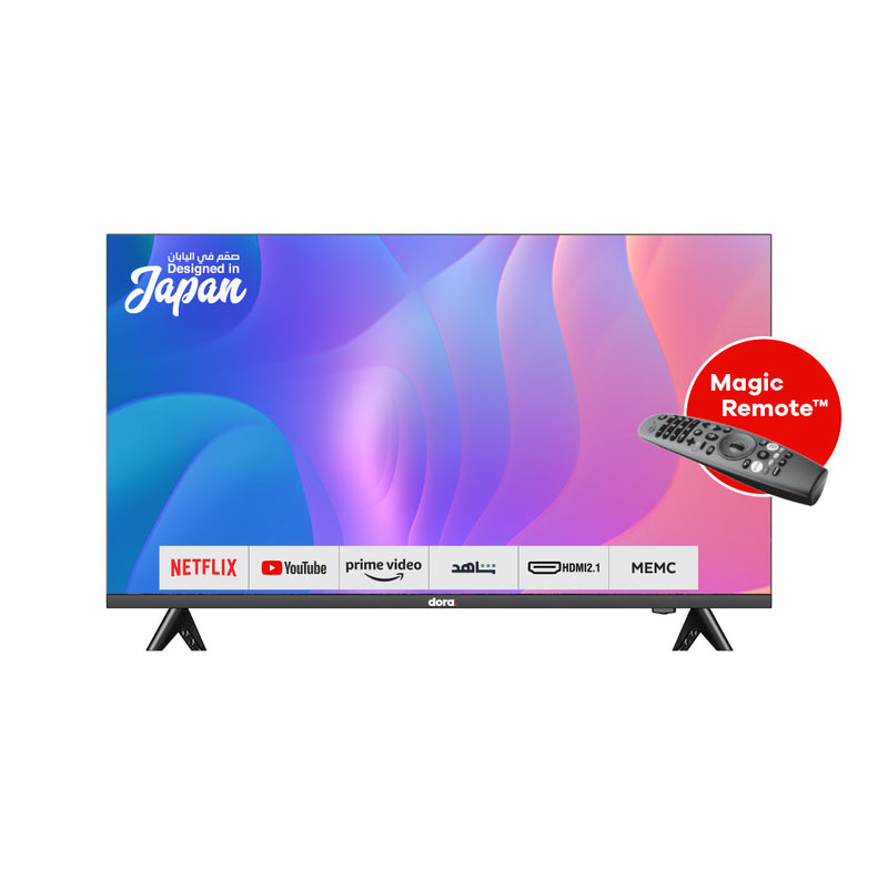 Dora 55 Inch 4K HDR Smart TV with LG WebOS System
