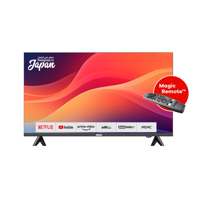 Dora 65 Inch 4K HDR Smart TV with LG WebOS System
