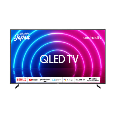 Dora 85 Inch 4K QLED Smart TV with Android 11 HDMI 2.1 Dolby Atmos and Dolby Vision
