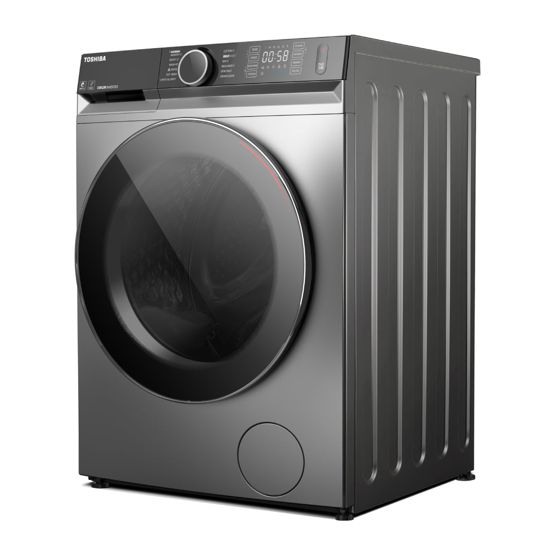家電 TOSHIBA WASHING MACHINE Toshiba Front Load Washer 8Kg 1400RPM Origin Inverter Digital