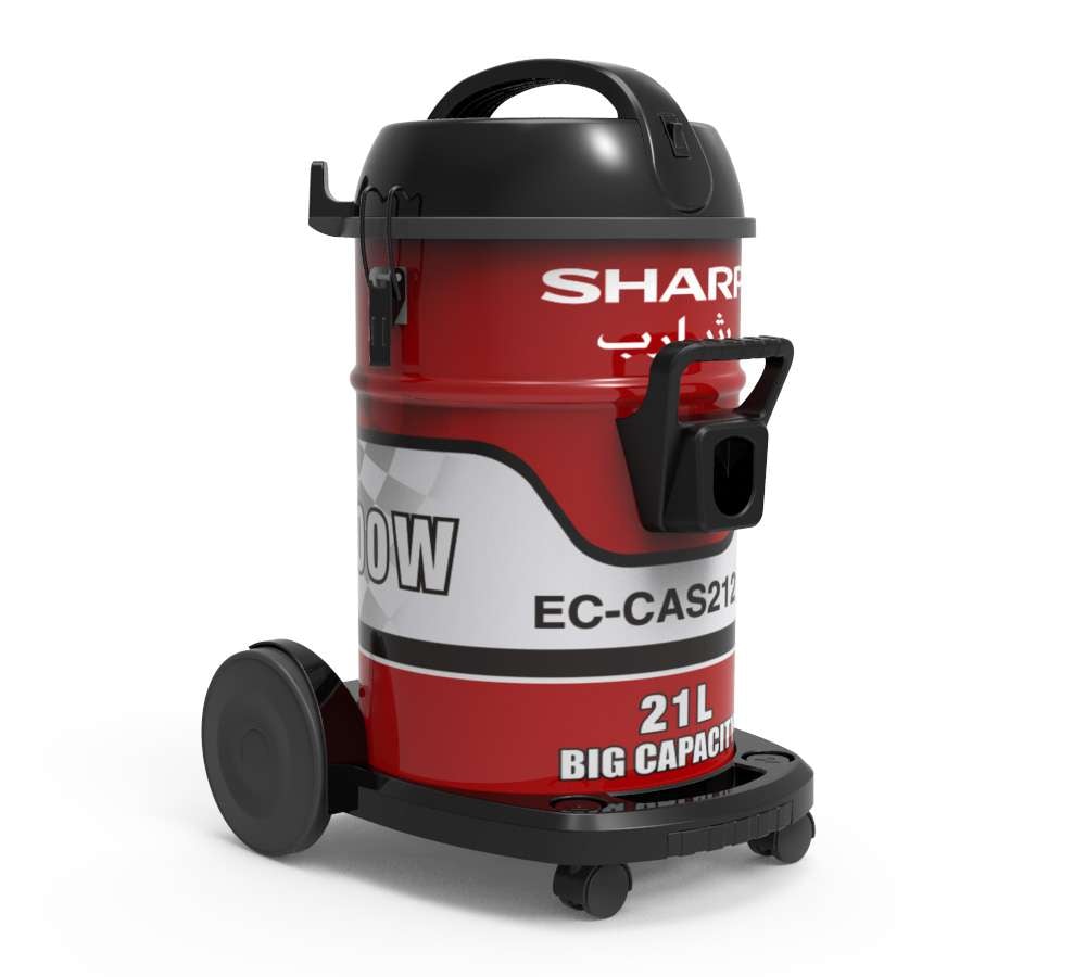 Sharp Vacuum Cleaner Drum 21 Litres 2100W Red – Abdul Latif Jameel ...